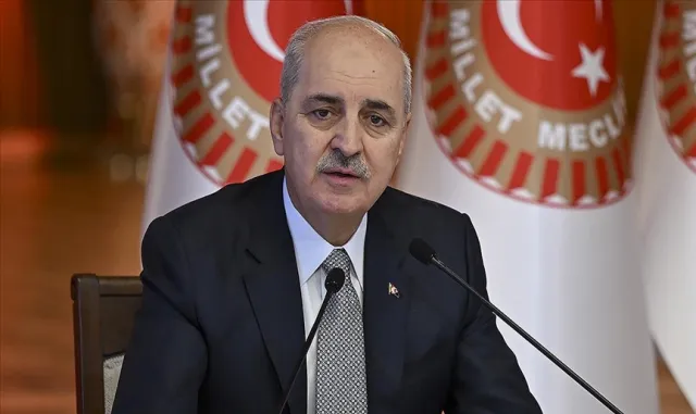 TBMM Başkanı Kurtulmuş, Avusturya Federal Şansölyesi Stocker ile görüştü