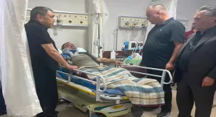Türkiye Maden İşçileri Sendikası Genel Başkanı Akçul'dan Beypazarı'ndaki maden kazasından etkilenen madencilere ziyaret