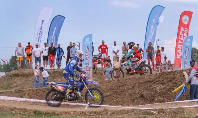 Türkiye Süper Enduro Şampiyonası'nın ikinci ayağı Kocaeli'de başladı