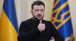 Ukrayna Devlet Başkanı Zelenskiy, Azerbaycan Dışişleri Bakanı Bayramov ile görüştü 