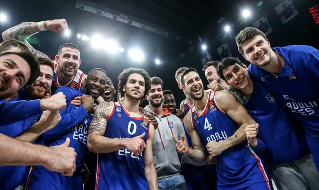 Anadolu Efes, Avrupa Ligi'nde yarın Real Madrid'i ağırlayacak