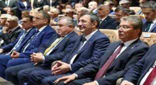 Cumhurbaşkanı Yardımcısı Yılmaz, KKTC'de Yeni Atatürk Stadyumu ve Spor Kompleksi lansmanında konuştu