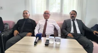 DSP Genel Başkanı Aksakal, Şanlıurfa'da ziyaretlerde bulundu