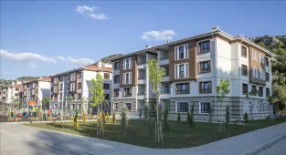 Kiralık Sosyal Konut Projesinde İstanbul'daki örnek daireler tanıtıldı