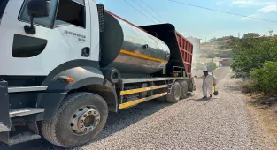 Kırıkkale'de yol çalışmaları sürüyor