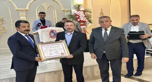 Kırşehir'de ahilik geleneklerine uyan esnafa Üstün Hizmet Belgesi verildi
