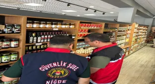 Niğde'de gıda güvenliği denetimi yapıldı