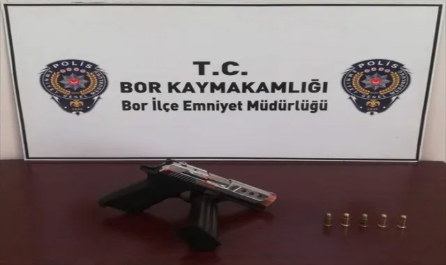 Niğde'de ruhsatsız silah operasyonunda yakalanan 2 şüpheli tutuklandı