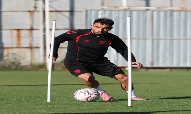 Sivasspor, Antalyaspor maçının hazırlıklarına başladı