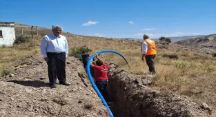 Ulaş'ta içme suyu hattı çalışmalarına başlandı