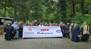 Vefa Buluşması projesi kapsamında şehit aileleri Trabzon'u gezdi