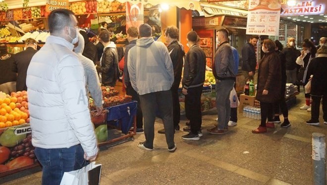 Sokağa çıkma yasağı öncesi denetimler Sokağa çıkma yasağı öncesi denetimler