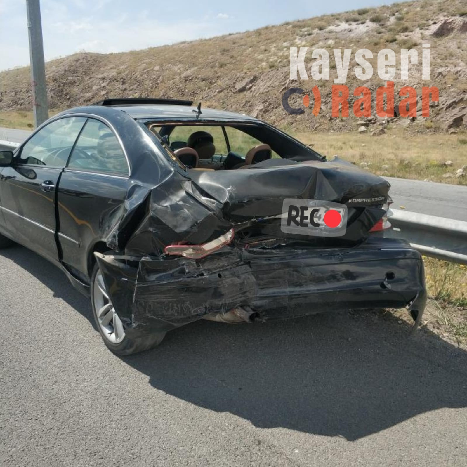 Kayseri Erkilet Çevreyolda feci kaza! (VİDEOLU HABER) Kayseri Erkilet Çevreyolda feci kaza! (VİDEOLU HABER)