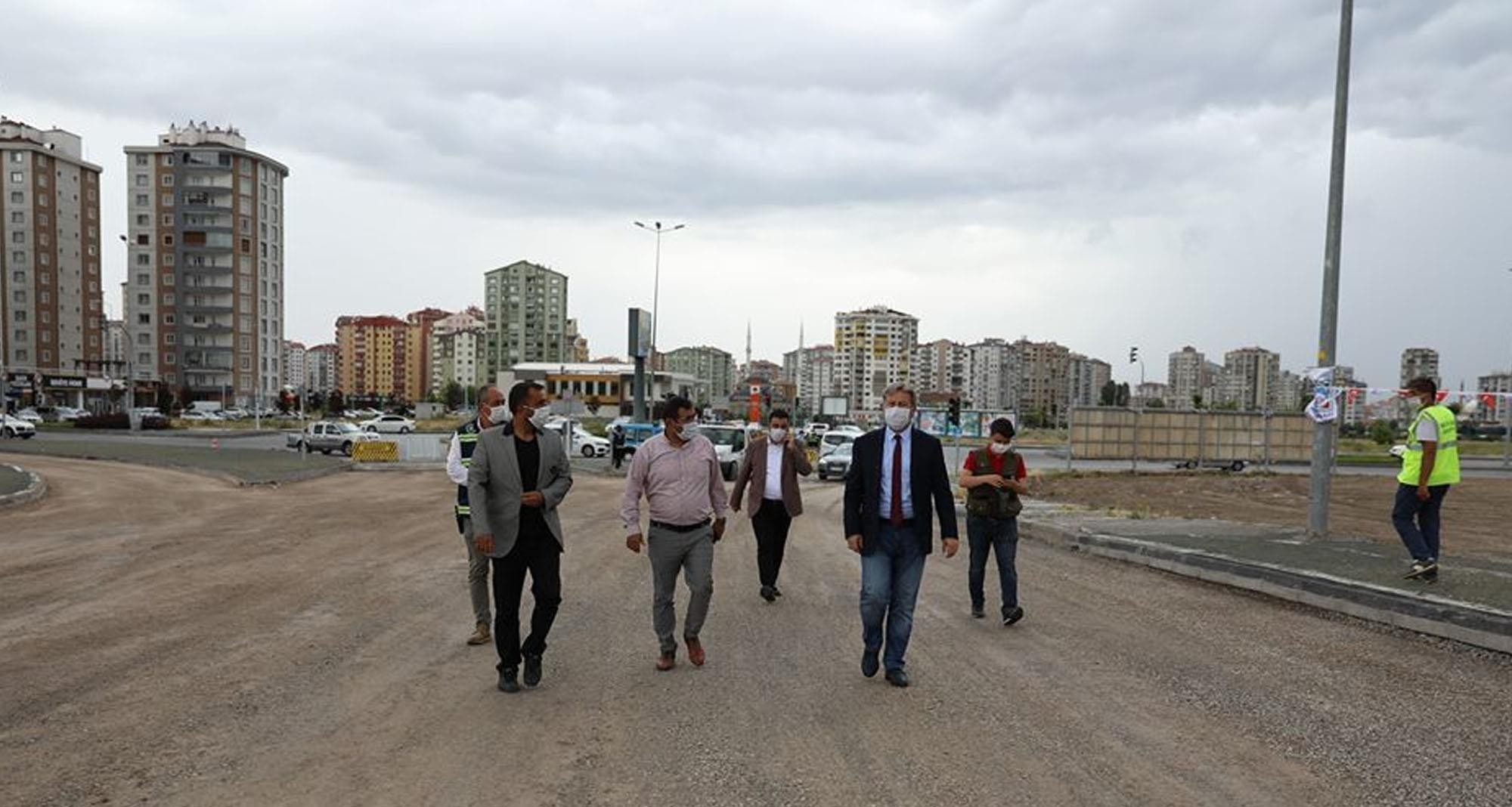 Üniversite ve Hulusi Akar Bulvarına Yeni bağlantı yolu Üniversite ve Hulusi Akar Bulvarına Yeni bağlantı yolu