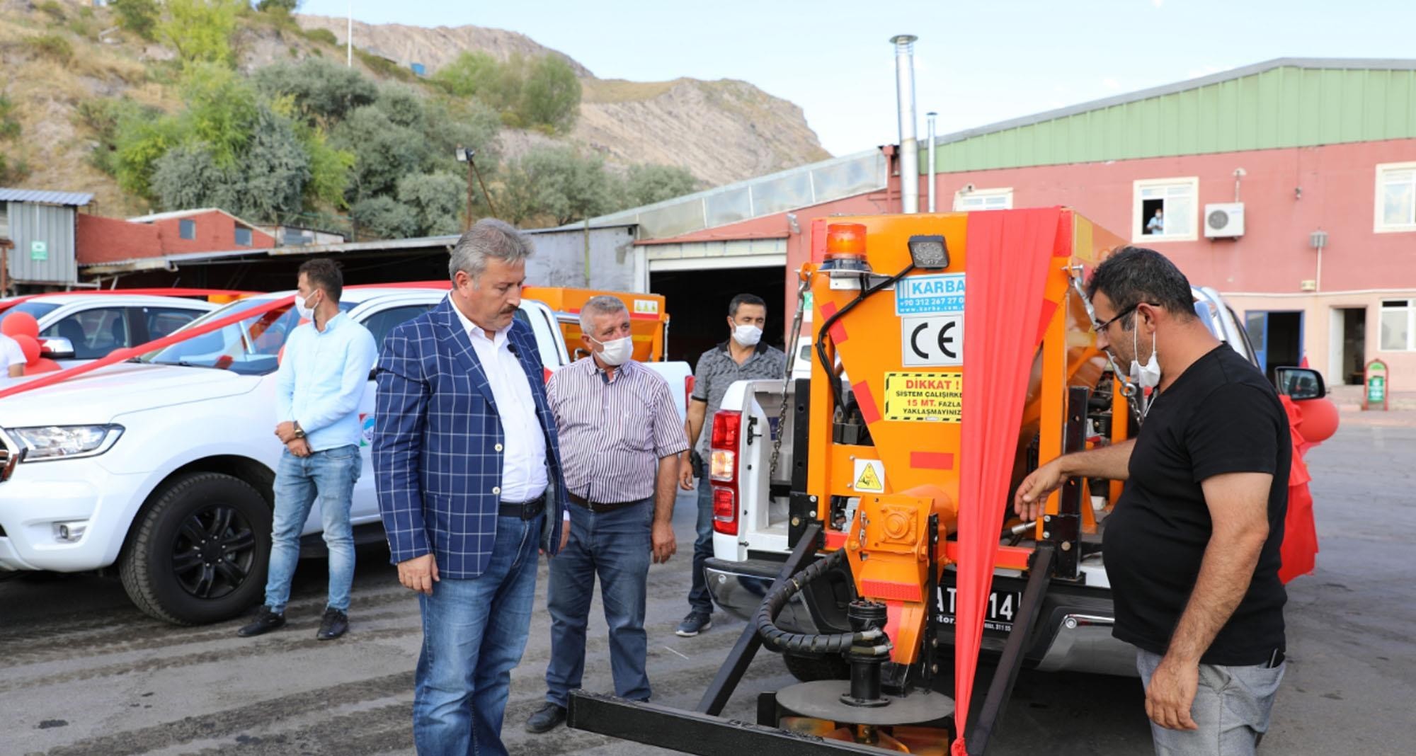 Melikgazi Belediyesi araç filosunu daha da güçlendirdi Melikgazi Belediyesi araç filosunu daha da güçlendirdi