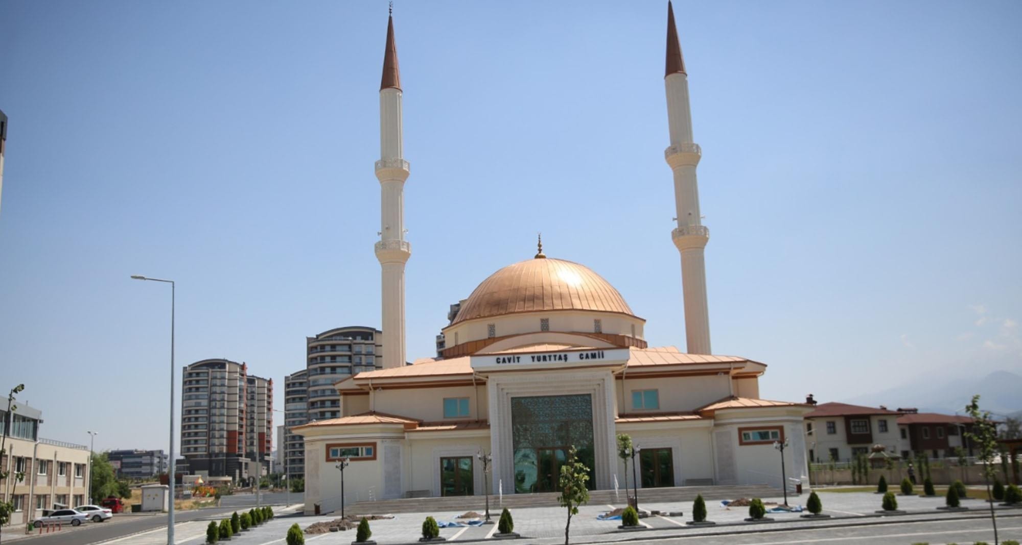 Cavit Yurttaş Cami açılıyor Cavit Yurttaş Cami açılıyor