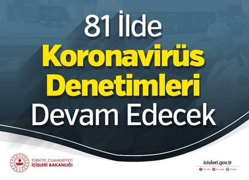 İçişleri Bakanlığı’ndan yeni genelge: Covid-19 Tedbirleri Denetimleri! Denetimde Kayseri’de var! Kimler denetlenecek? İçişleri Bakanlığı’ndan yeni genelge: Covid-19 Tedbirleri Denetimleri! Denetimde Kayseri’de var! Kimler denetlenecek?