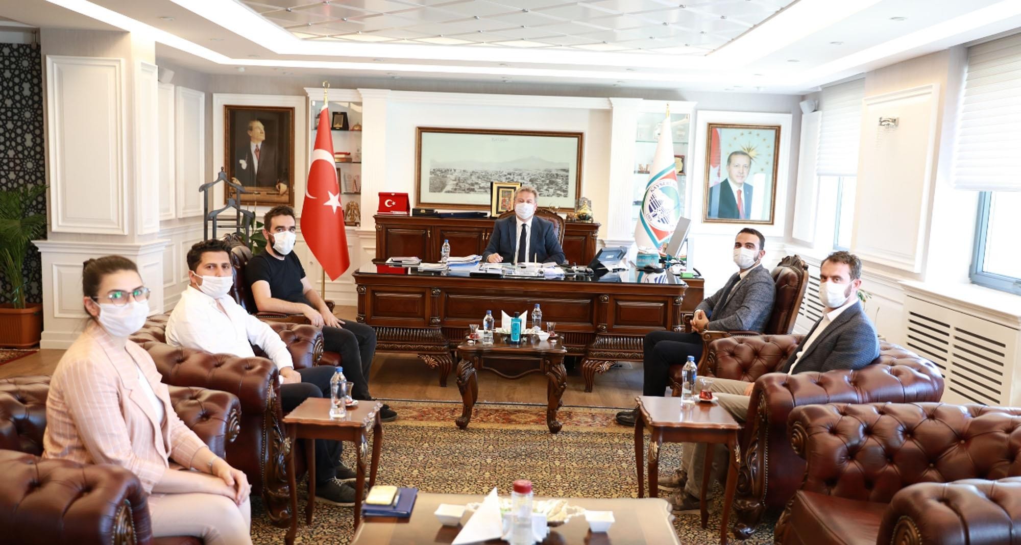 Melikgazi Buluşma Noktası Ulusal Fikir Yarışması başladı Melikgazi Buluşma Noktası Ulusal Fikir Yarışması başladı
