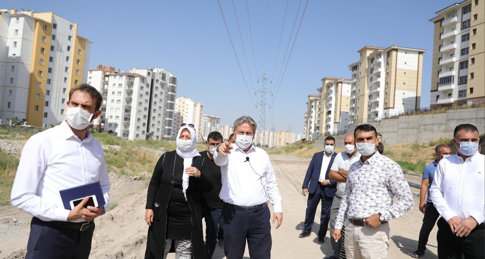 Esnaf toki nefes alan yeni yeşil alanına kavuşuyor Esnaf toki nefes alan yeni yeşil alanına kavuşuyor