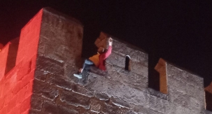 Kayseri kalesinde yine bir intihar girişimi