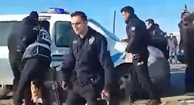 Yağmacıların polis tarafından yakalandığı anlar (Videolu Haber)